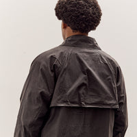 7115 by Szeki Spring Trench Overcoat - Waxed Edition, Charcoal