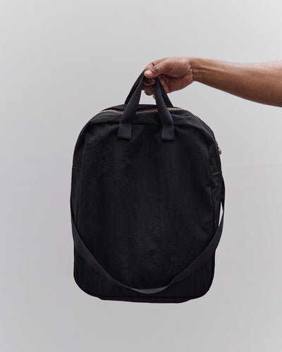 MAN-TLE R0B0 Zip Tote, Black Nylon