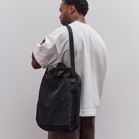 MAN-TLE R0B0 Zip Tote, Black Nylon