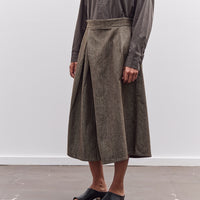 7115 by Szeki Pleated Culotte, Olive