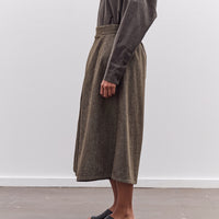 7115 by Szeki Pleated Culotte, Olive