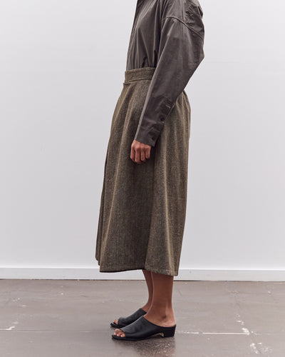 7115 by Szeki Pleated Culotte, Olive