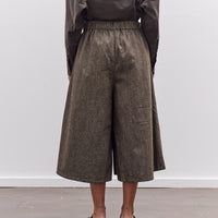 7115 by Szeki Pleated Culotte, Olive