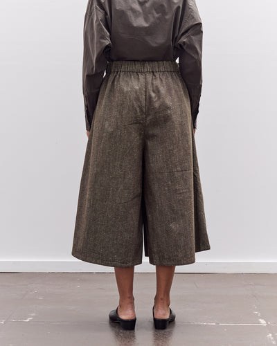 7115 by Szeki Pleated Culotte, Olive