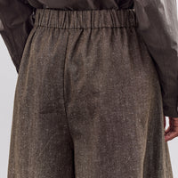 7115 by Szeki Pleated Culotte, Olive
