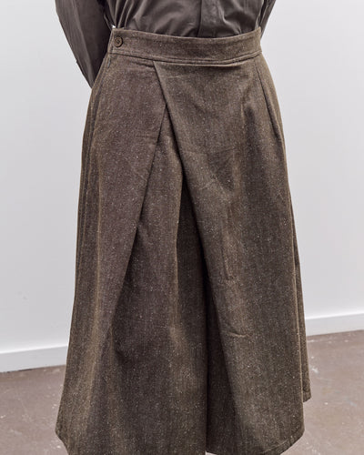 7115 by Szeki Pleated Culotte, Olive