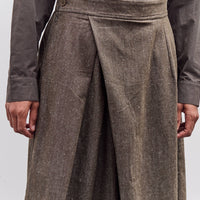 7115 by Szeki Pleated Culotte, Olive