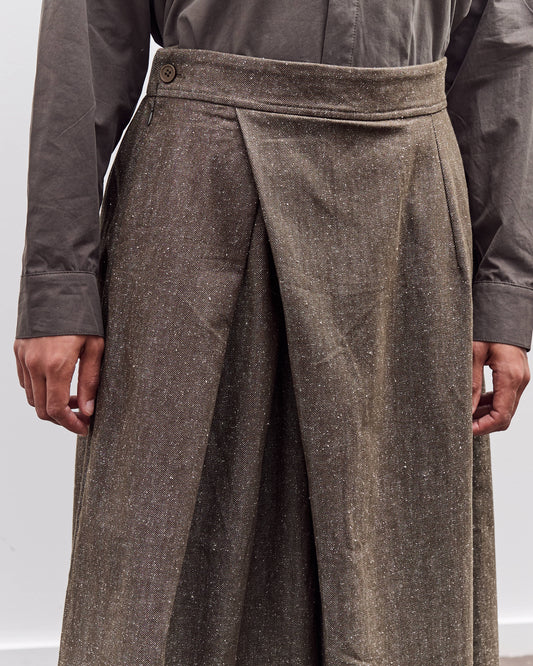 7115 by Szeki Pleated Culotte, Olive