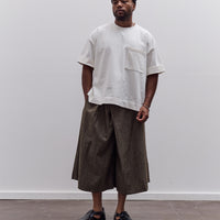7115 by Szeki Pleated Culotte Unisex, Olive