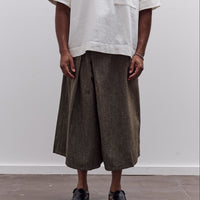 7115 by Szeki Pleated Culotte Unisex, Olive
