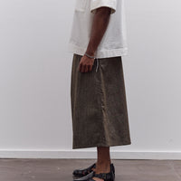 7115 by Szeki Pleated Culotte Unisex, Olive