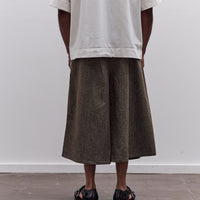 7115 by Szeki Pleated Culotte Unisex, Olive
