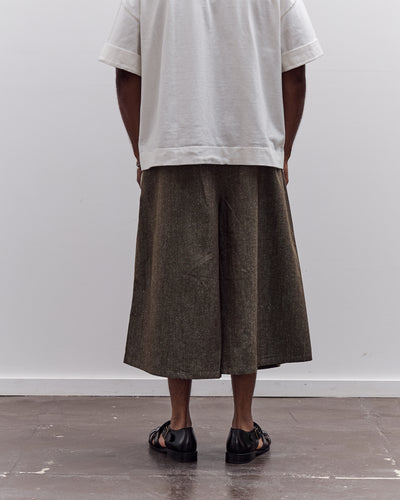 7115 by Szeki Pleated Culotte Unisex, Olive