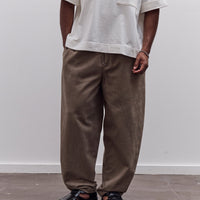 7115 by Szeki Signature Brushed Twill Elastic Pull-Up Trouser Unisex, Umber