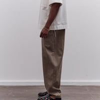 7115 by Szeki Signature Brushed Twill Elastic Pull-Up Trouser Unisex, Umber