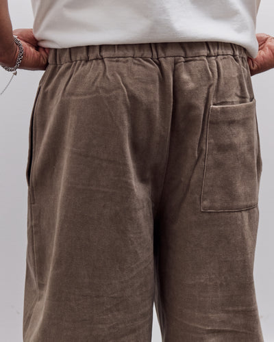 7115 by Szeki Signature Brushed Twill Elastic Pull-Up Trouser Unisex, Umber