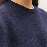 7115 by Szeki Boiled Wool Keepsake Jumper, Navy
