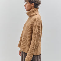 7115 by Szeki Chunky Turtleneck, Camel