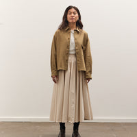 7115 by Szeki Prarie Skirt, Bone White