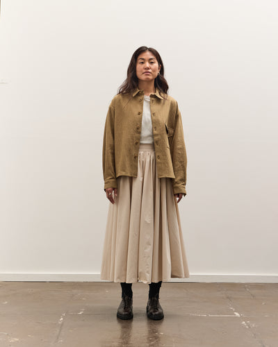 7115 by Szeki Prarie Skirt, Bone White