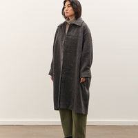 7115 by Szeki Cuffed Wool Coat, Heathered Taupe