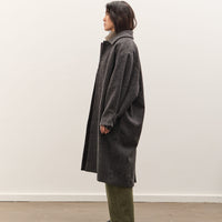 7115 by Szeki Cuffed Wool Coat, Heathered Taupe