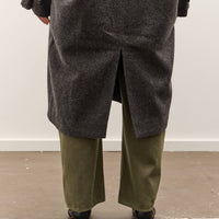 7115 by Szeki Cuffed Wool Coat, Heathered Taupe