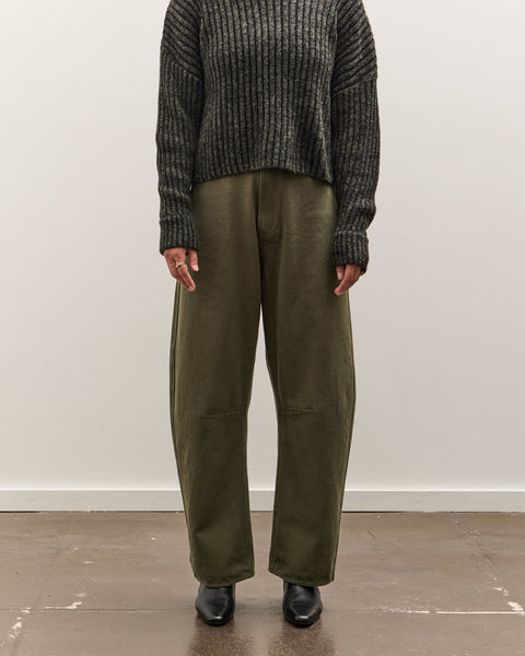 7115 by Szeki Curved Legged Work Trouser, Washed Olive – Glasswing