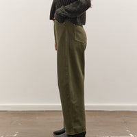 7115 by Szeki Curved Legged Work Trouser, Washed Olive