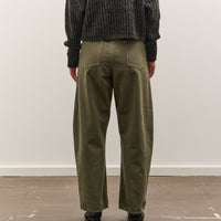 7115 by Szeki Curved Legged Work Trouser, Washed Olive