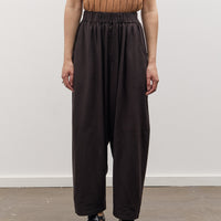 7115 by Szeki Elastic Panel Barrel Trouser, Black