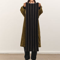 7115 by Szeki Long Scarf, Gray Stripes