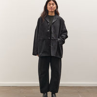 7115 by Szeki Oversized Blazer, Washed Black