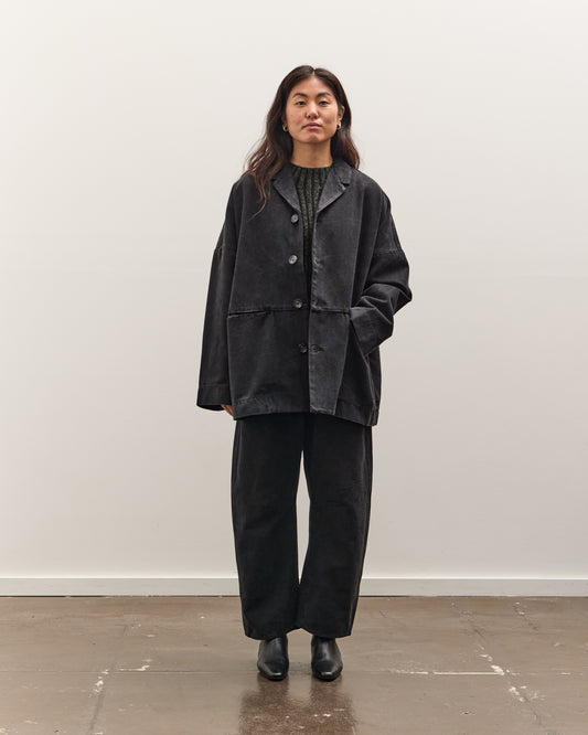 7115 by Szeki Oversized Blazer, Washed Black