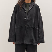 7115 by Szeki Oversized Blazer, Washed Black
