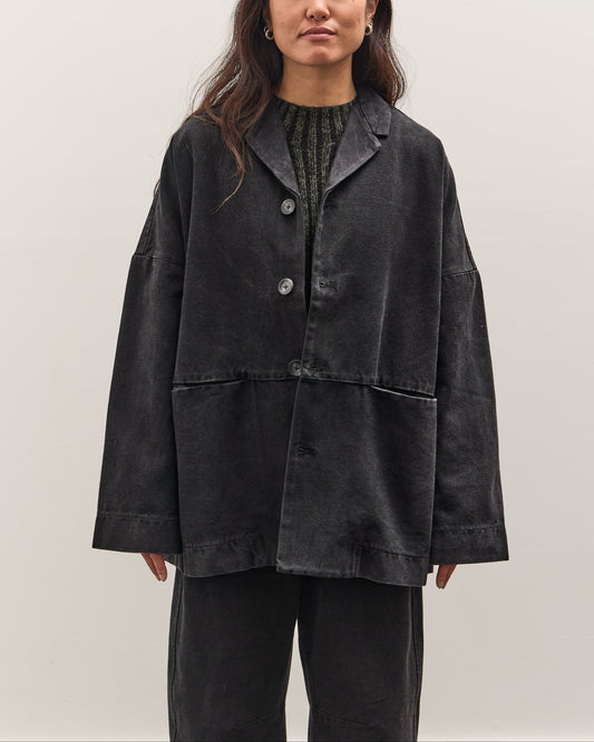 7115 by Szeki Oversized Blazer, Washed Black