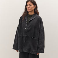 7115 by Szeki Oversized Blazer, Washed Black