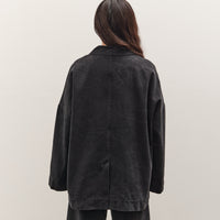 7115 by Szeki Oversized Blazer, Washed Black