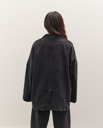 7115 by Szeki Oversized Blazer, Washed Black