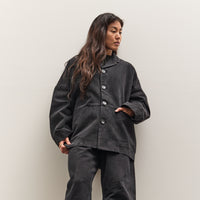 7115 by Szeki Oversized Blazer, Washed Black