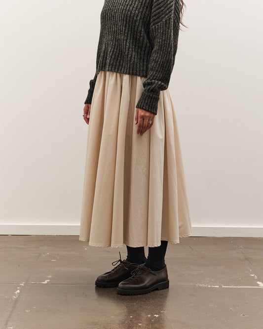 7115 by Szeki Prarie Skirt, Bone White