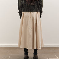 7115 by Szeki Prarie Skirt, Bone White