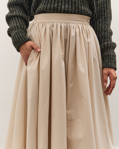 7115 by Szeki Prarie Skirt, Bone White