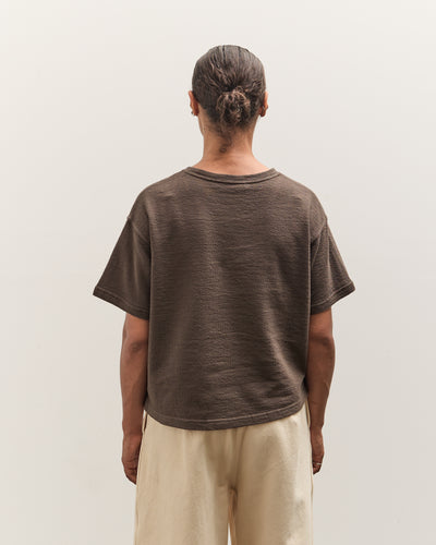 7115 by Szeki Signature Crop Tee, Grey