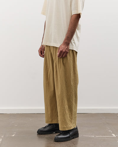 7115 by Szeki Unisex Signature Pleated Trouser, Textured Dijon