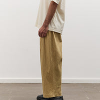 7115 by Szeki Unisex Signature Pleated Trouser, Textured Dijon