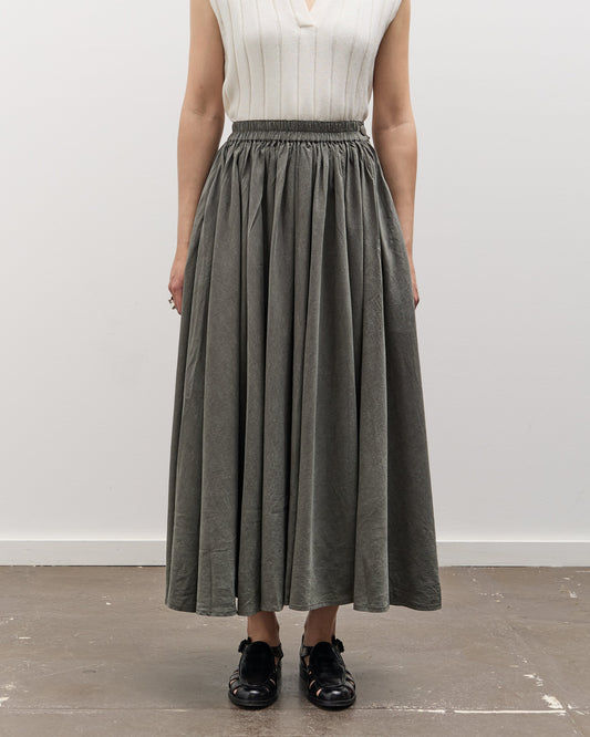 7115 by Szeki Soft Prairie Skirt, Pewter – Glasswing