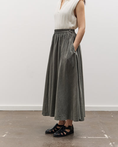 7115 by Szeki Soft Prairie Skirt, Pewter
