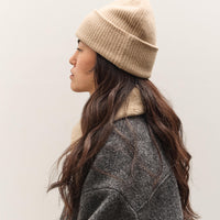 7115 by Szeki Signature Yak Beanie, Almond