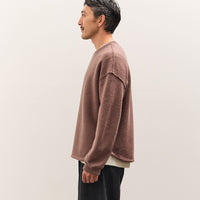 7115 by Szeki Boiled Wool Keepsake Jumper, Mauve